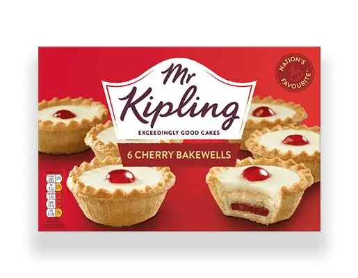 MR KIPLING CHERRY BAKEWELLS 276G