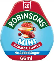ROBINSONS SUMMER FRUIT SQUASH'D 66ML