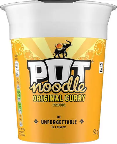 POT NOODLE ORIGINAL CURRY 90G