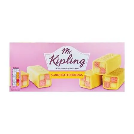 MR KIPLING MINI BATTENBERG CAKES160G