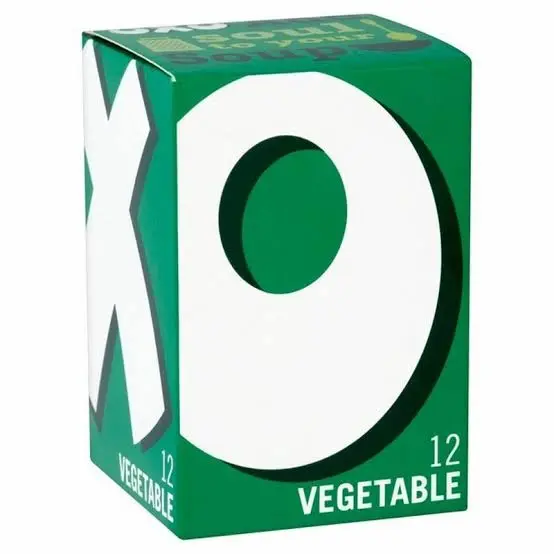 OXO CUBES VEGETABLE 71G