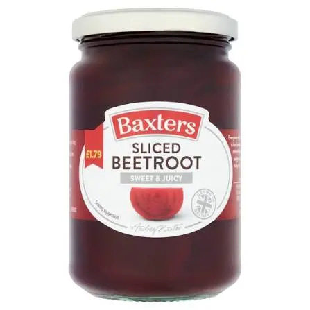 BAXTERS SLICED BEETROOT 340G
