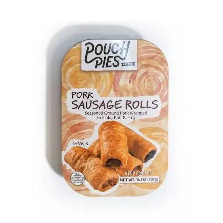 PORK SAUSAGE ROLLS 4PK 13OZ