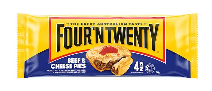FOUR N TWENTRY CHEESE AND ONION PASTY 7OZ