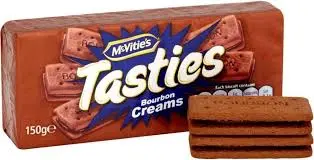 McVities Tasties bourbon creams 150g 