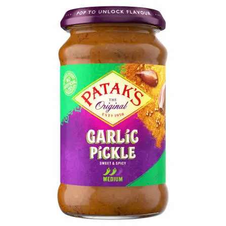 Pataks garlic pickle 