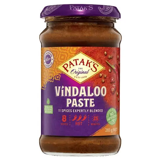 Pataks vindaloo paste 