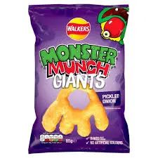 Monster Munch Giants Pickled Onion 85g