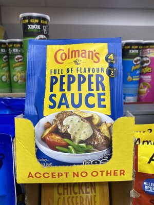 COLMANS PEPPER SAUCE 40G