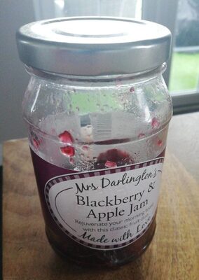 MRS. DARLINGTON BLACKBERRY & APPLE JAM 340G